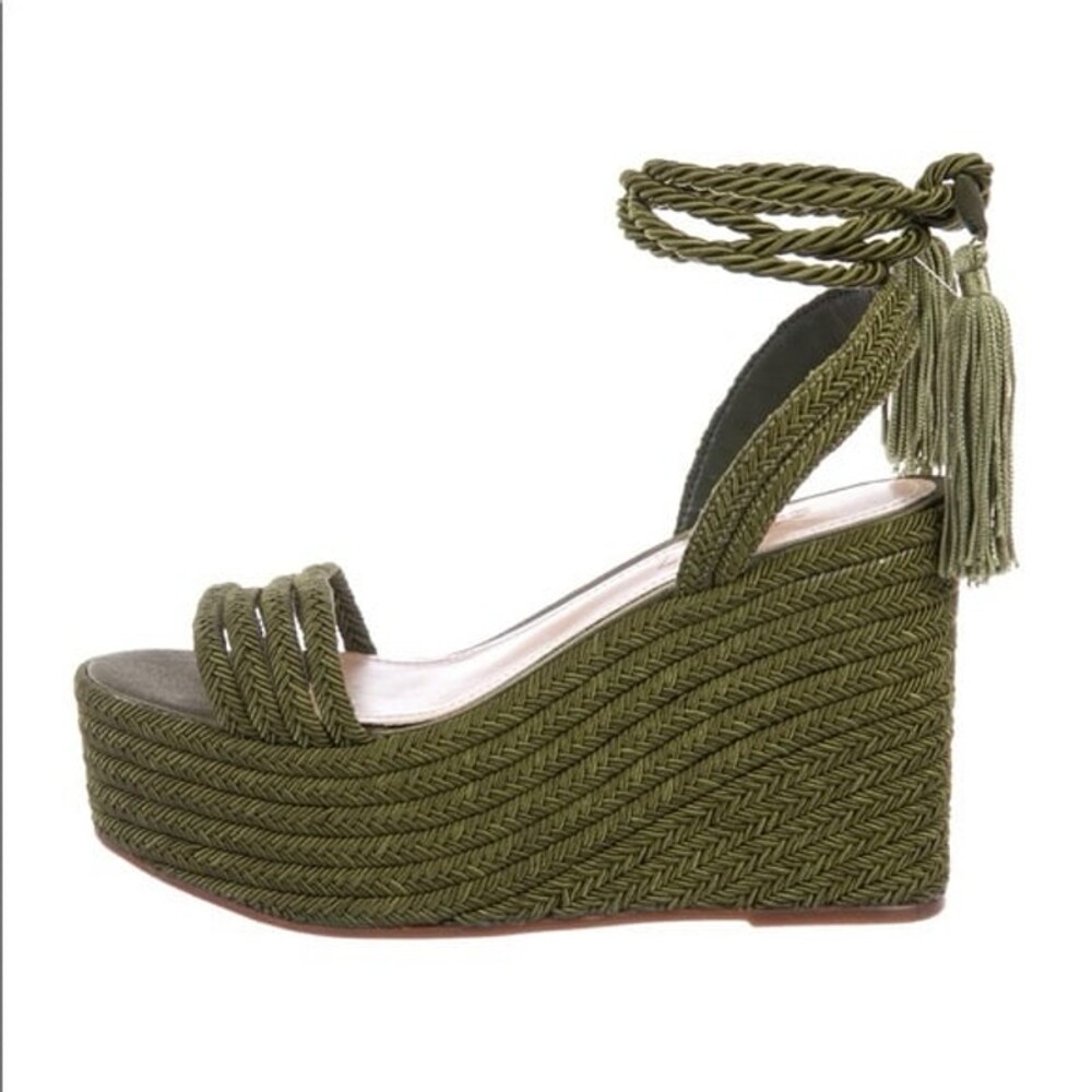 Schutz Lace Up Sandals